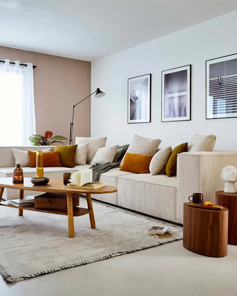 deco salon beige