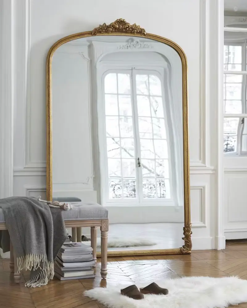 grand miroir dore