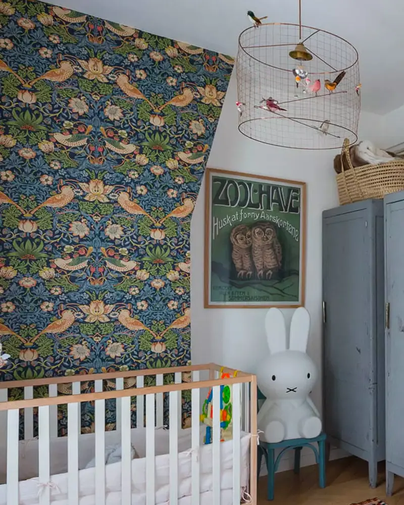 suspension voliere deco chambre bebe