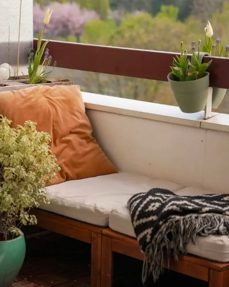 coin lecture deco balcon automne