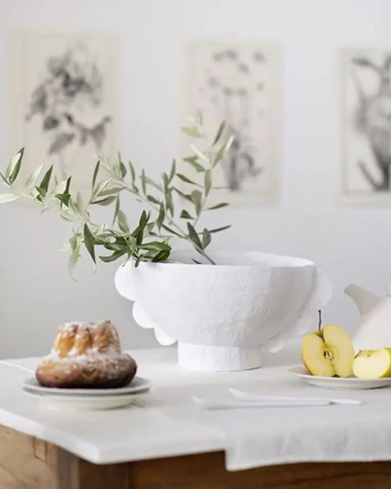coupelle papier mache deco cuisine