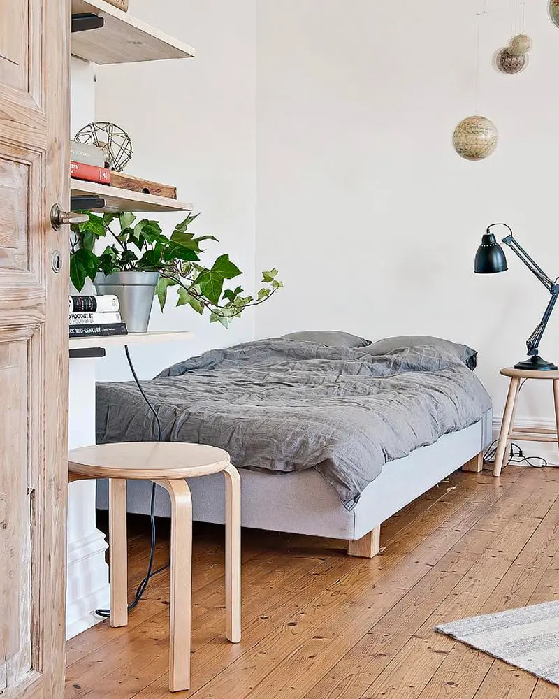 deco appartement boheme recup chambre