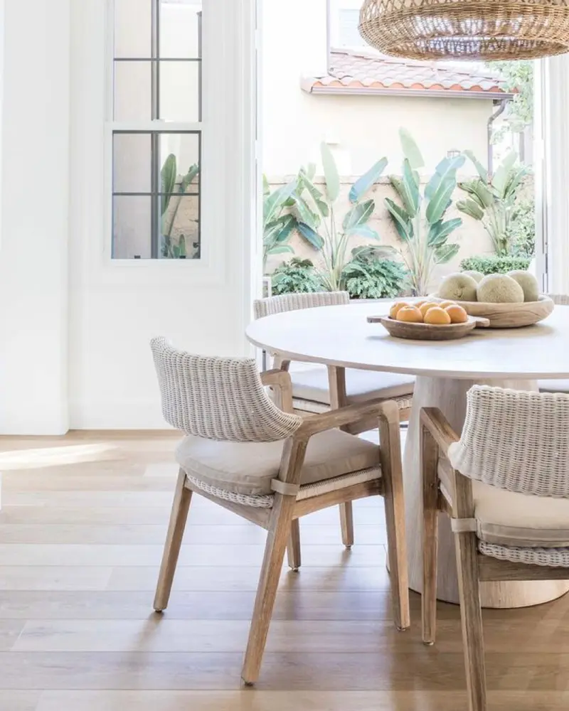deco salle a manger bord de mer beige