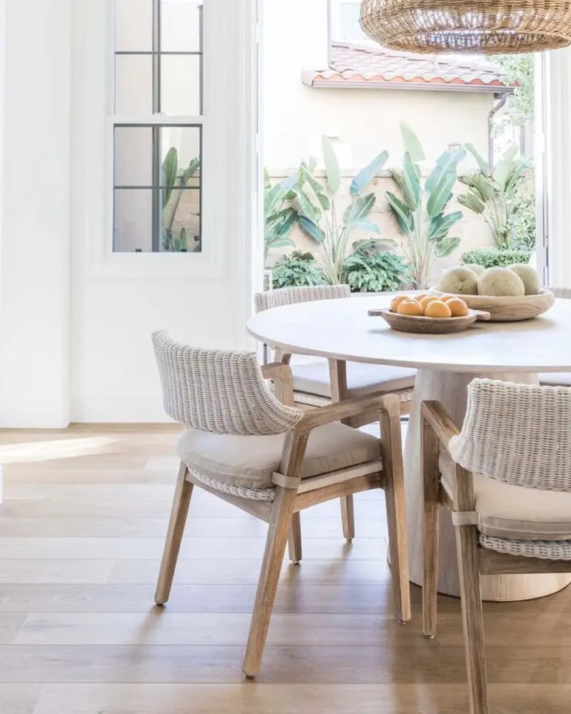 deco salle a manger bord de mer beige