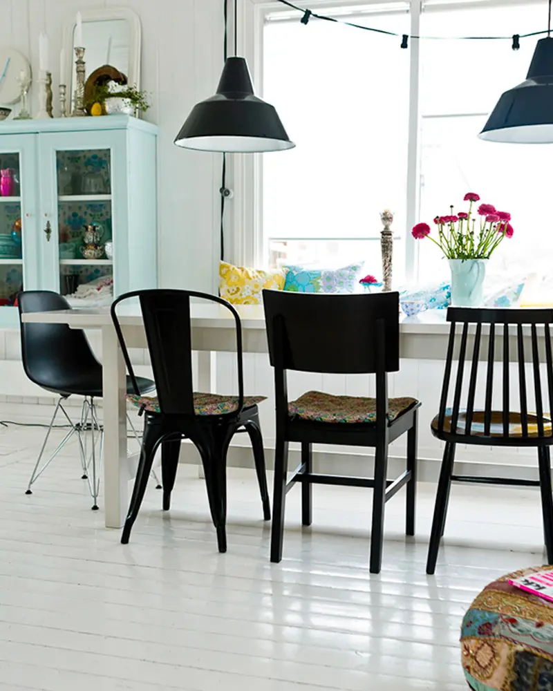 deco salle a manger industrielle scandinave