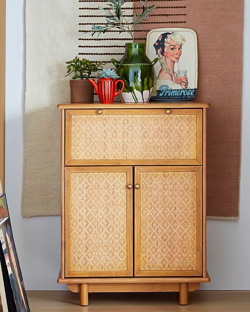 meuble bar pin