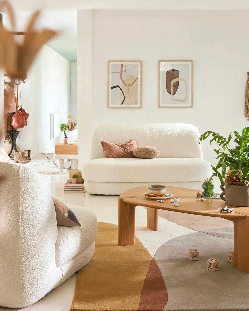 table basse bois nature