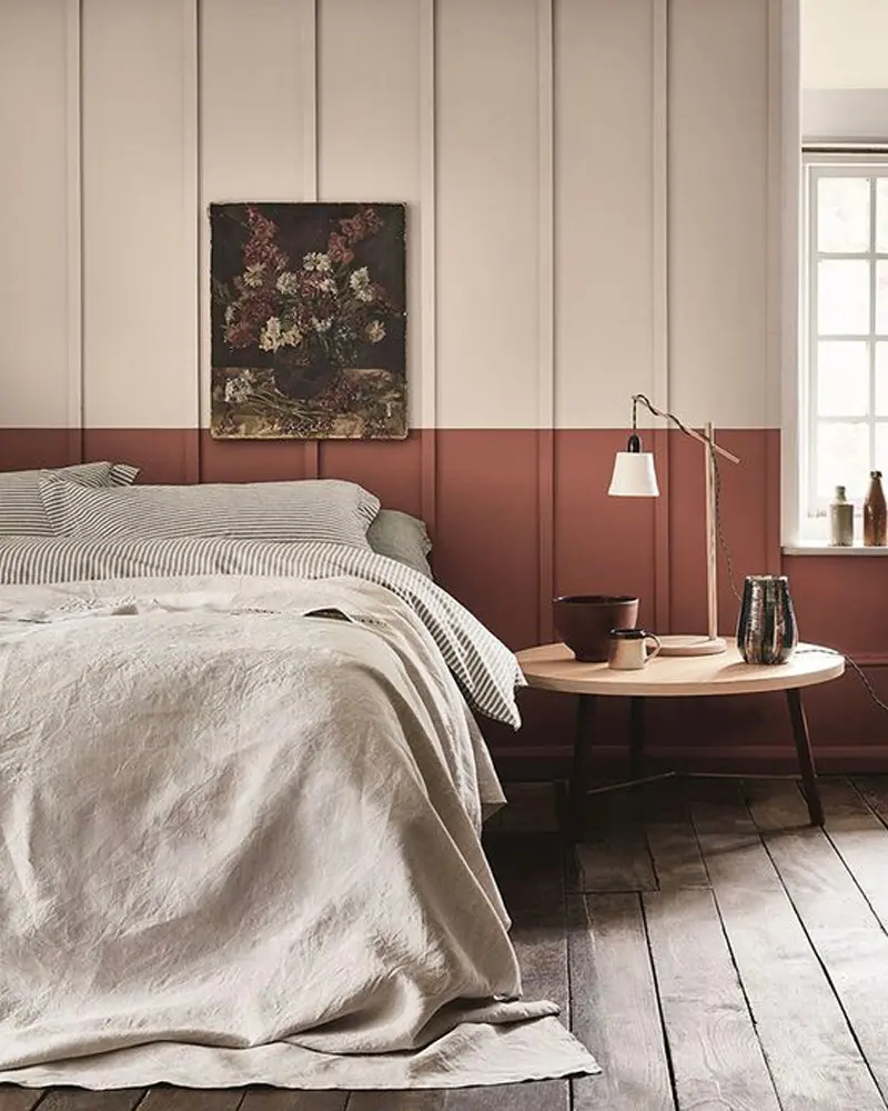 deco chambre terracotta beige