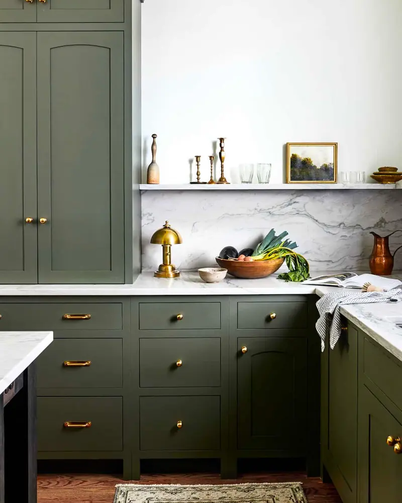 deco cuisine campagne vert
