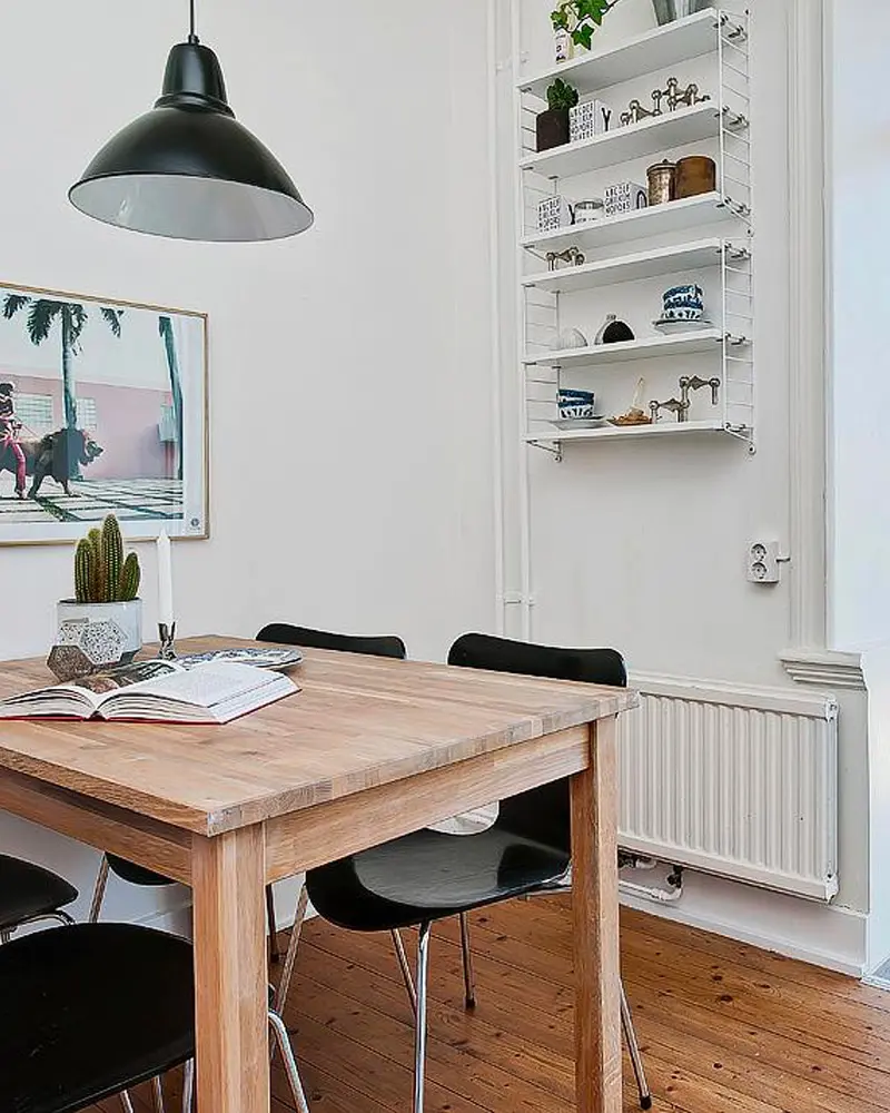 deco appartement boheme recup salle a manger