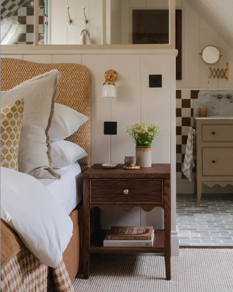 deco chambre campagne doree