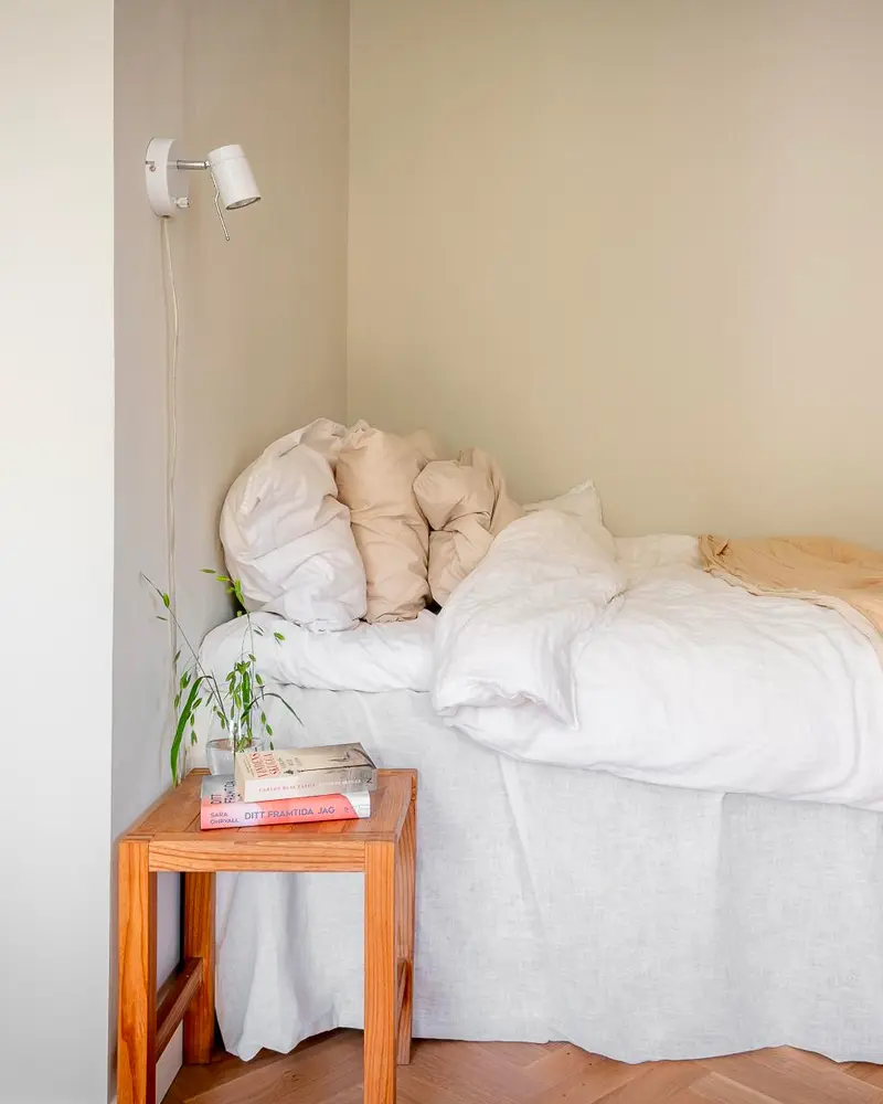 deco chambre scandinave beige blanc