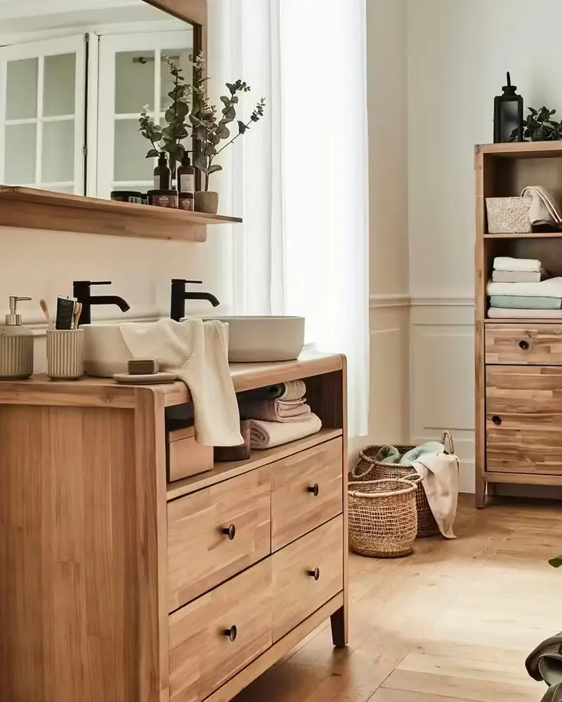 deco salle de bain cosy cocooning