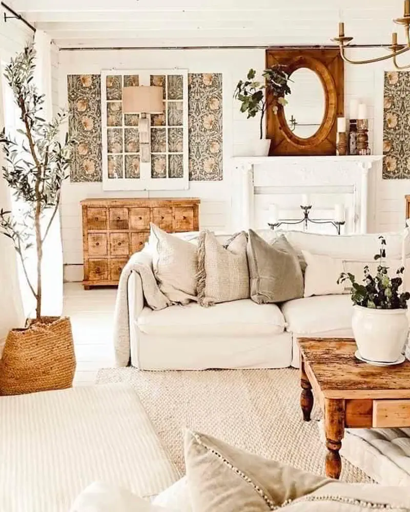 deco salon campagne
