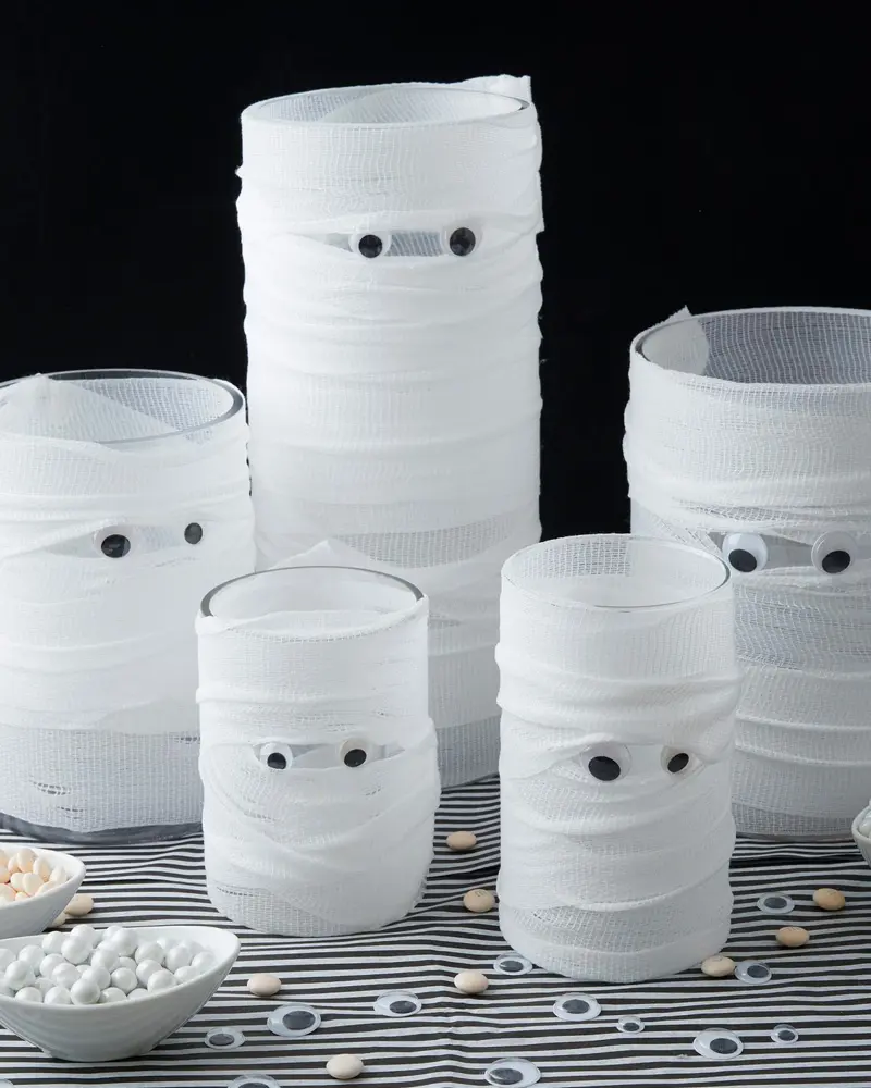 photophore momie diy halloween