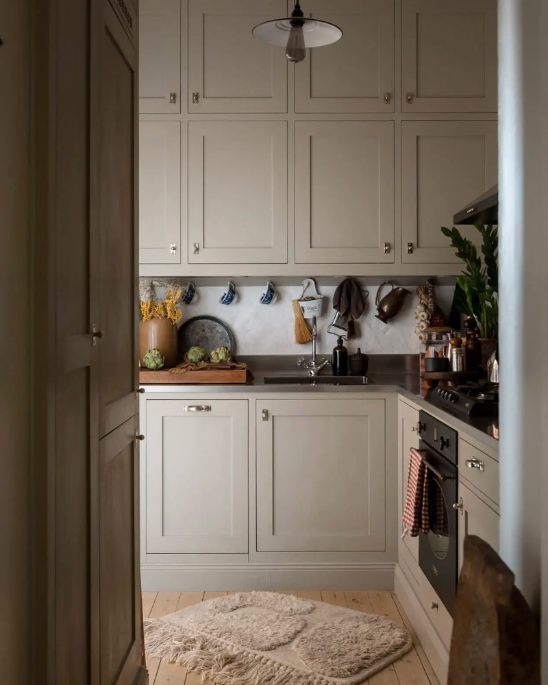 deco cuisine cottage vintage beige