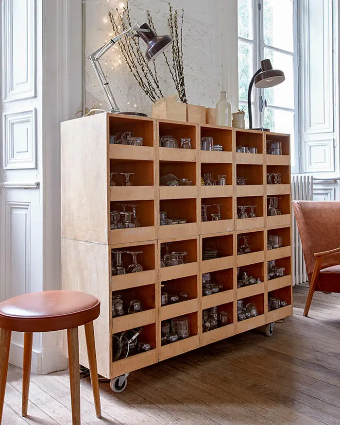 deco recup caisses bois