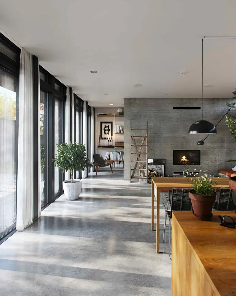 deco sejour beton