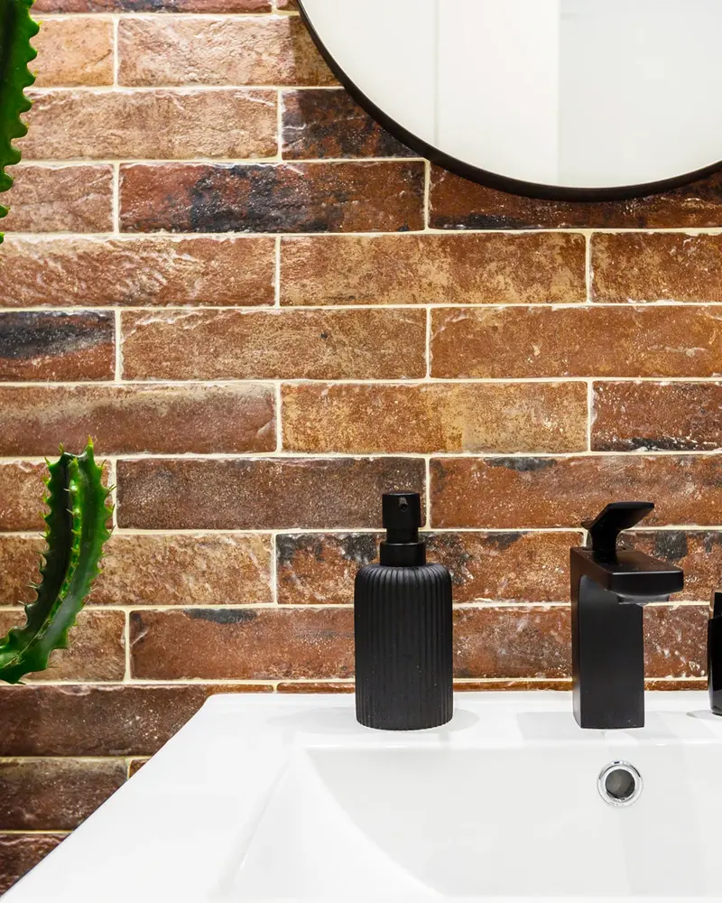 deco studio vintage industriel salle de bain