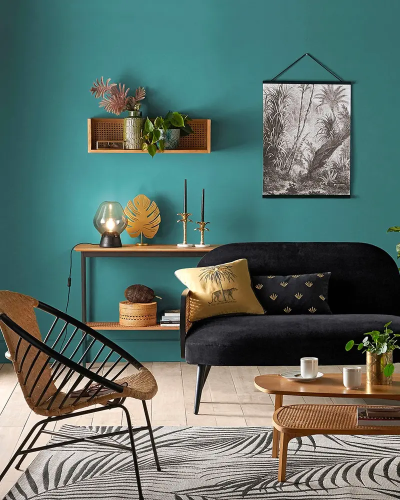 etagere murale cannage