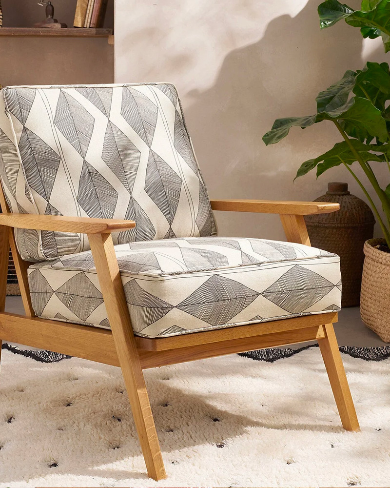 fauteuil motif berbere