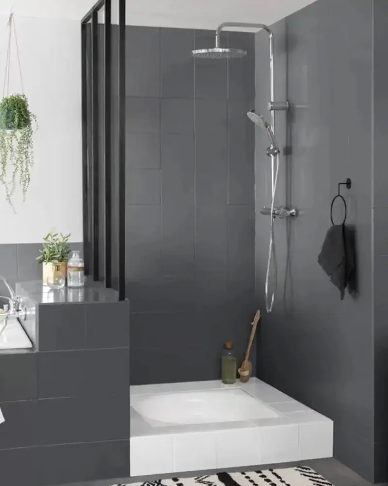 peinture carrelage douche salle de bain