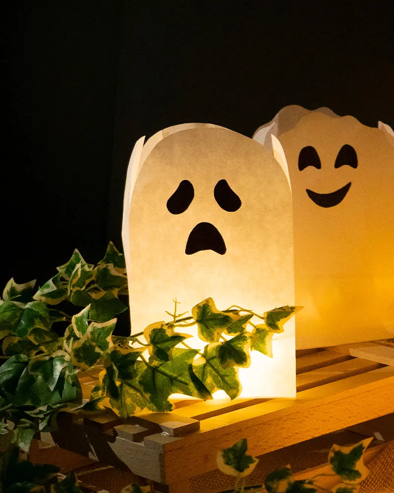 photophore diy papier halloween