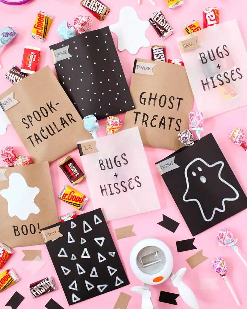sachet bonbon halloween a imprimer printable