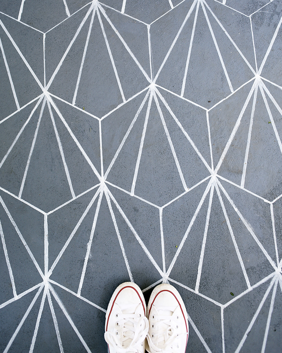carreaux de ciment diy sol